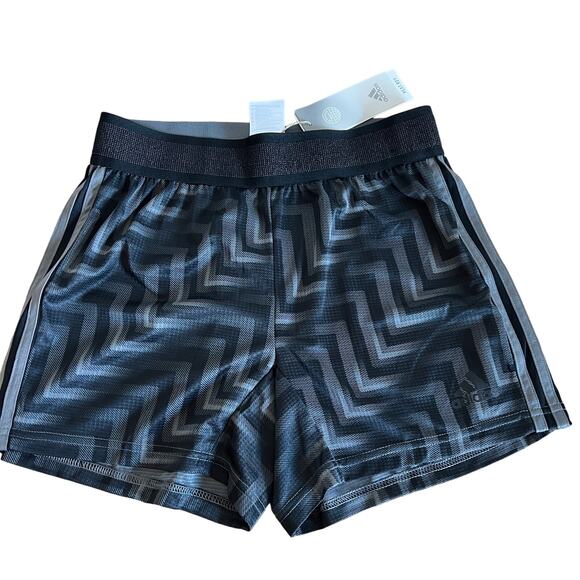Adidas Women's Black and Gray Soccer Shorts - Size Small - NWT - Picture 1 of 8